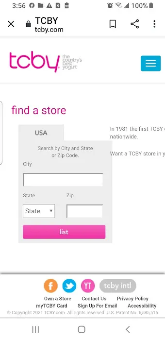 tcby the country's best yogurt Picture 1