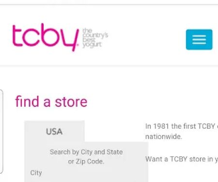 tcby the country's best yogurt