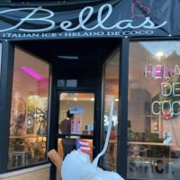 Bella's Helado De Coco & Italian Ice ico