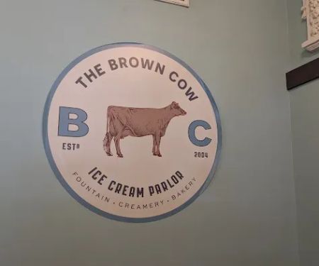 The Brown Cow Ice Cream Parlor