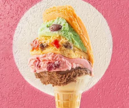 The Original Rainbow Cone - Flossmoor