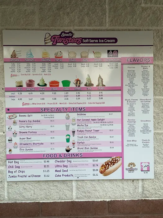 Spad's Twisters Soft Serve Ice Cream Picture 6