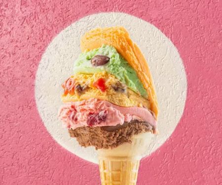 The Original Rainbow Cone - Lake Geneva