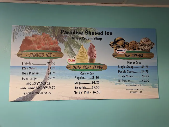 Paradise Shaved Ice & Ice Cream Shop - Fortville, IN Picture 5