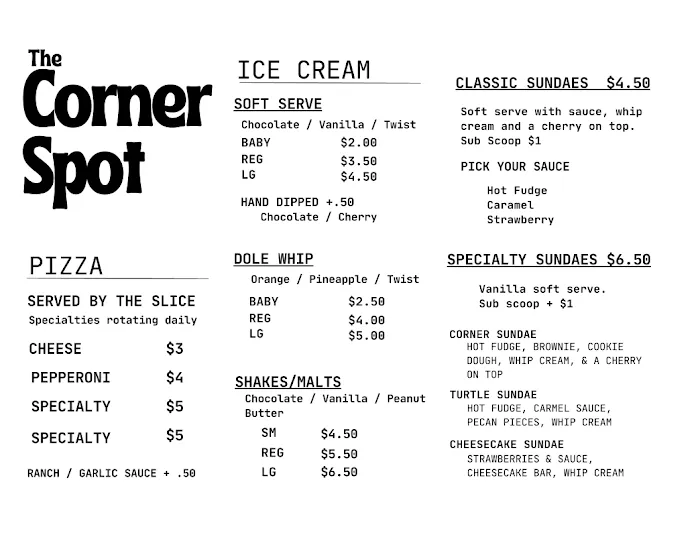 The Corner Spot Ice Cream Picture 9