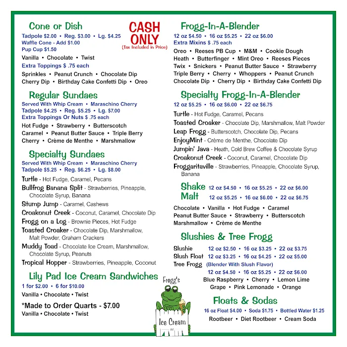 Frogg's Ice Cream Picture 10