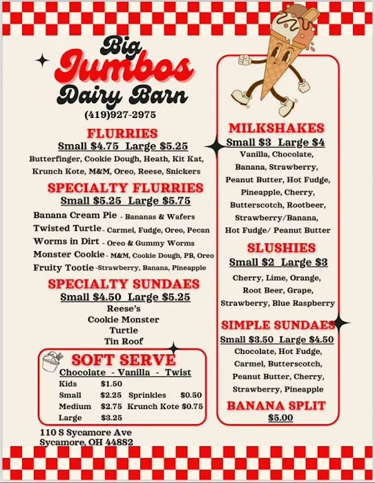 Big Jumbo's Dairy Barn Picture 1