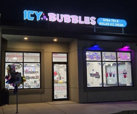 Icy Bubbles