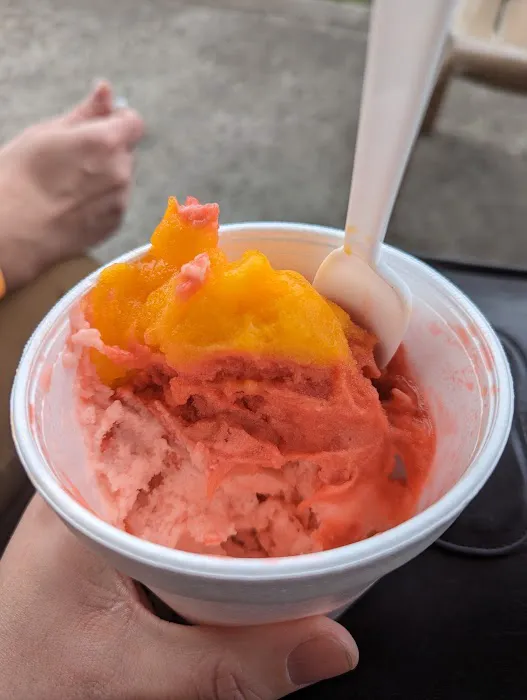 Mardi Gras Homemade Ice Cream. Picture 4