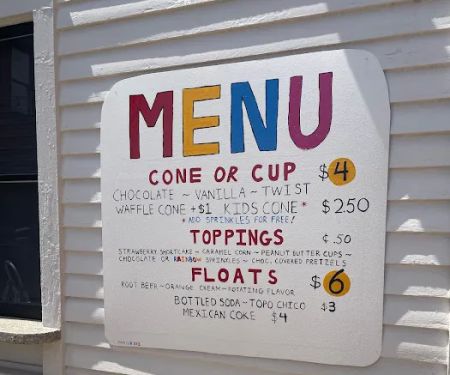 The Ice Cream Window at Big Chill