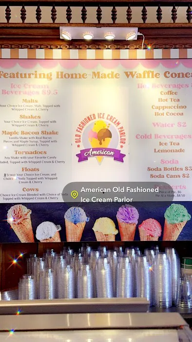 American Old Fashion Ice Cream Parlor Picture 5