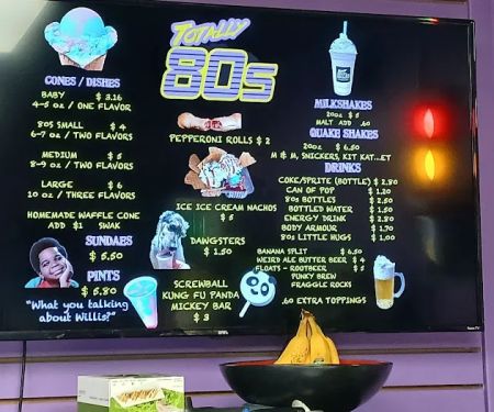 Totally 80s Ice Ice Cream Shoppe