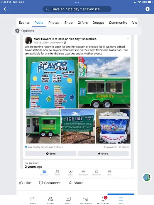 Have an “ ice day “ shaved ice Picture 2