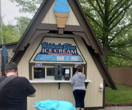 Udderly Blue Ice Cream