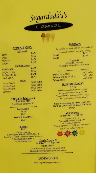 Sugar Daddy's Ice Cream-Grill Picture 3