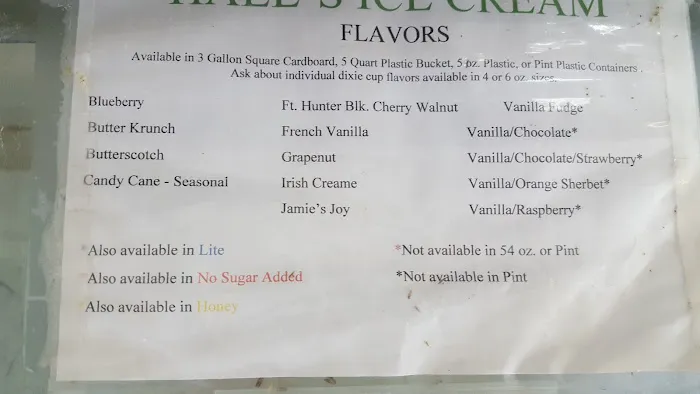 Hall's Ice Cream Picture 8
