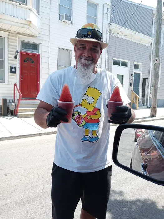 Piraguas Papi Smurf Shaved Ice Picture 2