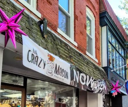 The Crazy Mason Milkshake Bar Old Town Alexandria