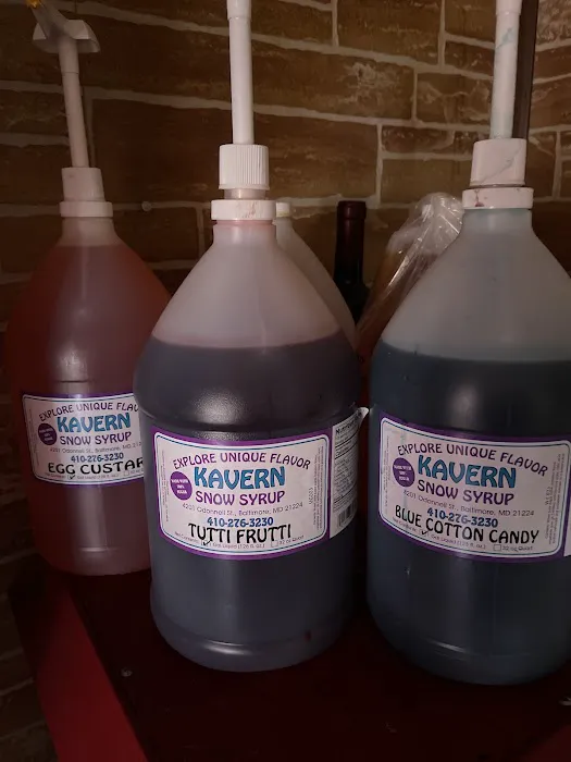 Kavern Snow Syrups Picture 1