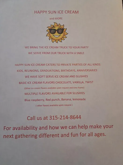 Happy Sun Ice Cream and More Picture 4