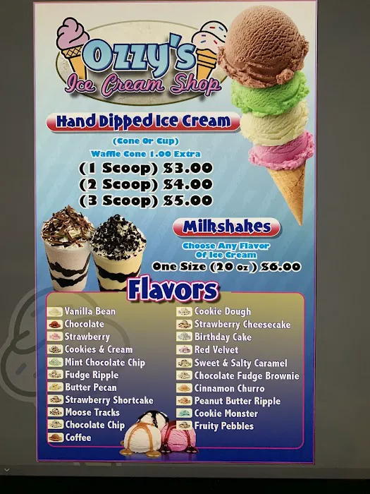 Ozzy’s ice cream shop Picture 10