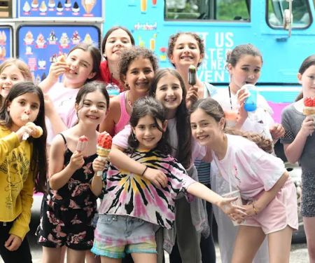 Lickety split soft ice cream truck