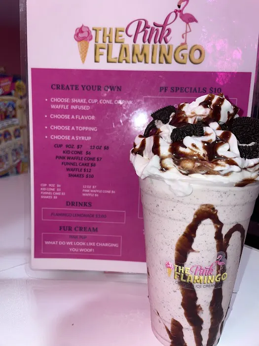 Pink Flamingo Ice Cream Bar Picture 3