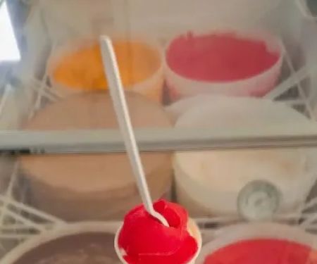 Rainbow Italian Ice