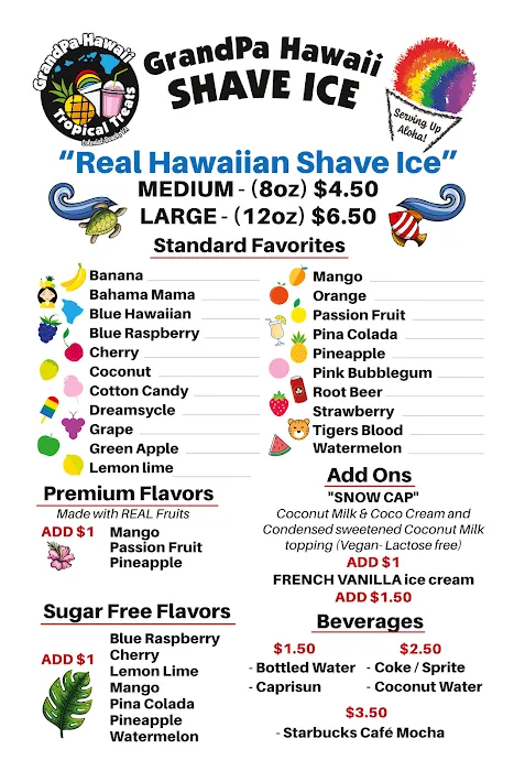 GrandPa Hawaii Shave Ice Picture 2
