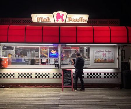 The Pink Poodle Ice Cream Shoppe in Colonial Beach, Va.
