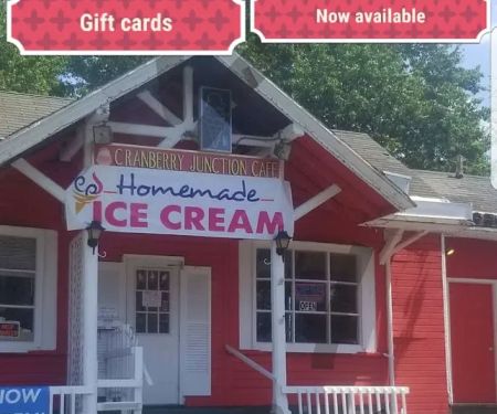 Cranberry Junction Homemade Ice Cream