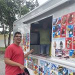 Twins ice cream truck