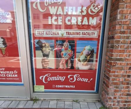 Coney Waffle, Ice Cream Test Kitchen