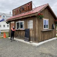 Hadley Scoop at the Silos ice cream farm ico