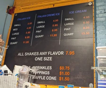Ralph's famous Italian ices