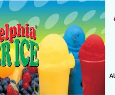 Philadelphia Water Ice at All Star Bagel & Grill of Forked River, NJ