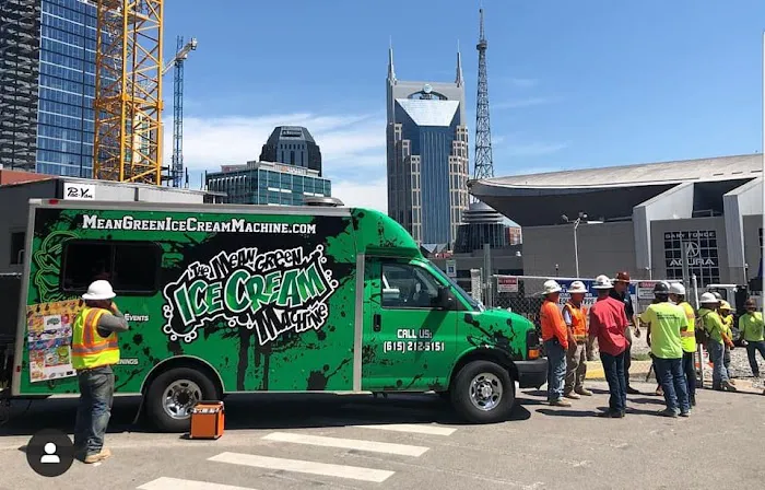 Nashville Ice Cream Truck Rentals - Mean Green Ice Cream Machine Picture 5