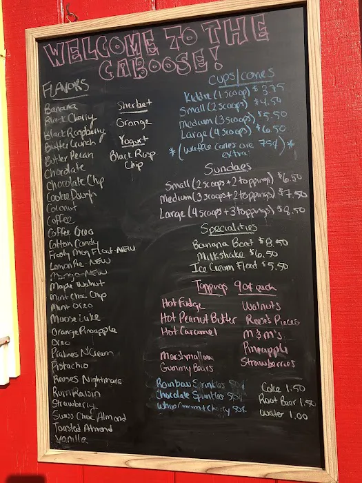 The Caboose Ice Cream Stand Picture 1