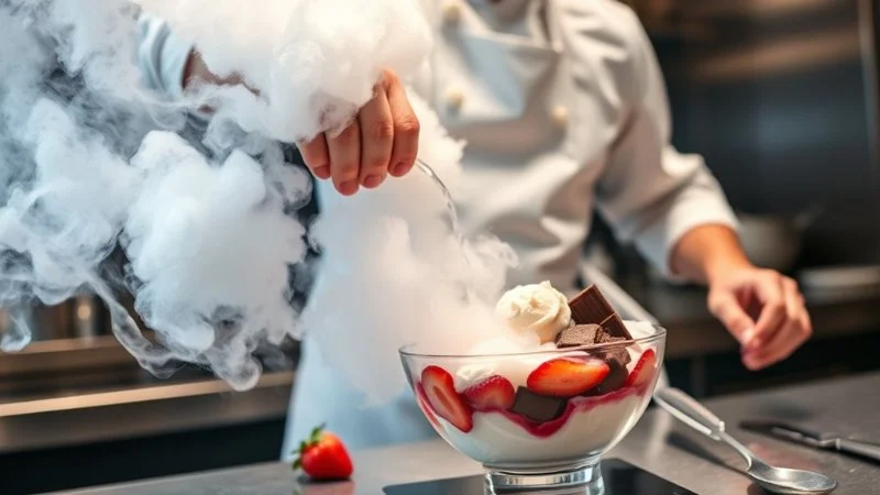 Exploring Ice Cream Innovations: Liquid Nitrogen Ice Cream Trends in the U.S.