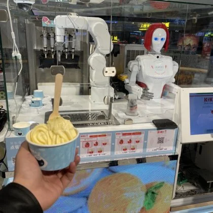Ice Cream and Robotics: Exploring Automated Ice Cream Makers and Servers
