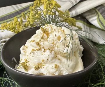 How to Make Ice Cream with Fennel for a Unique Anise Flavor
