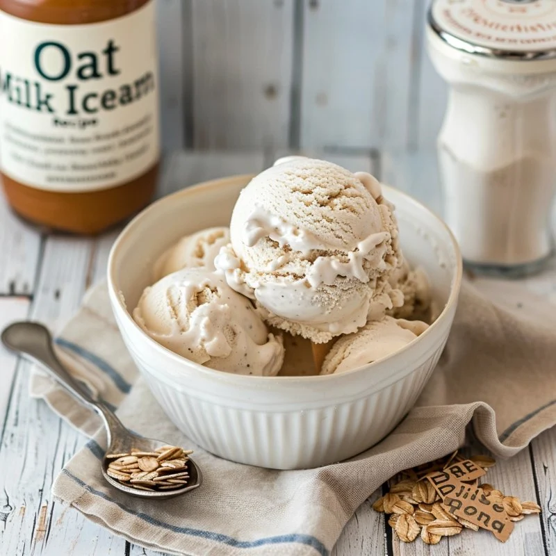 How to Make Ice Cream with Oat Milk for a Trendy Vegan Dessert