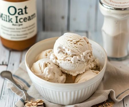 How to Make Ice Cream with Oat Milk for a Trendy Vegan Dessert