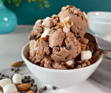 What Is Rocky Road Ice Cream and the Story Behind Its Name