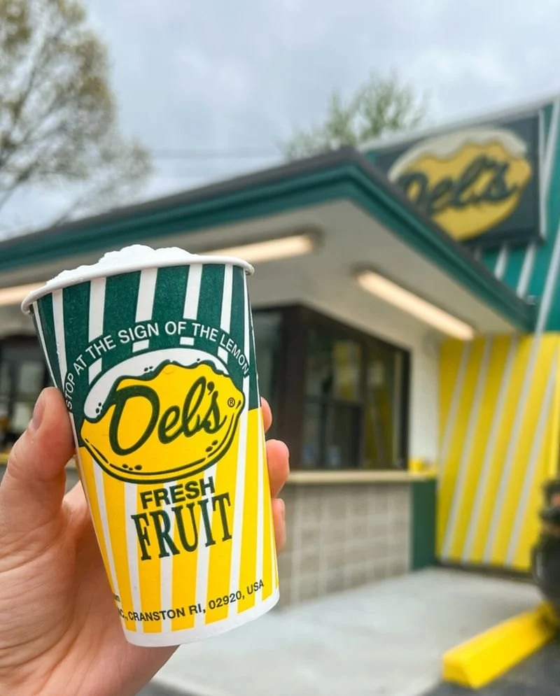 Best Ice Cream Shops in Newport for Rhode Island Del’s Lemonade Twist