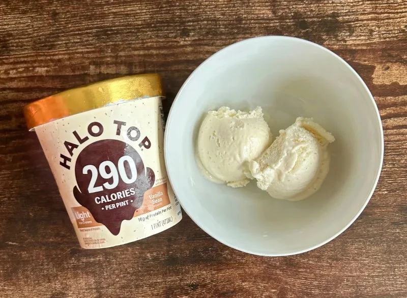 Comparison of Low-Calorie Ice Cream Brands like Halo Top and Nick’s