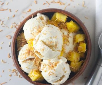 What Is Pina Colada Ice Cream and How to Toast Coconut for Texture | Ice Cream Shop