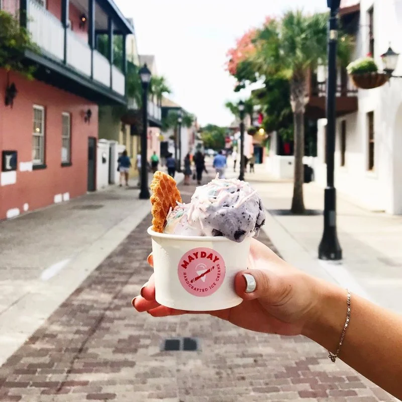 Best Ice Cream Shops in St. Augustine for Florida Spanish Colonial History