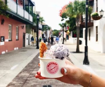 Best Ice Cream Shops in St. Augustine for Florida Spanish Colonial History