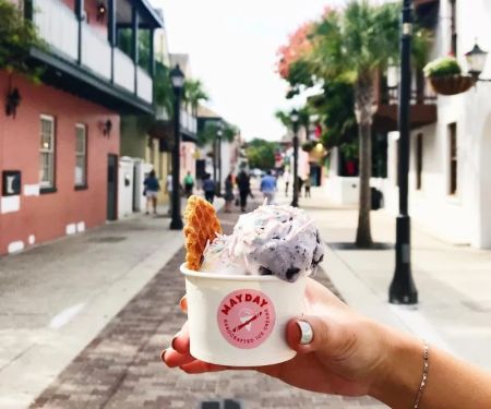 Best Ice Cream Shops in St. Augustine for Florida Spanish Colonial History
